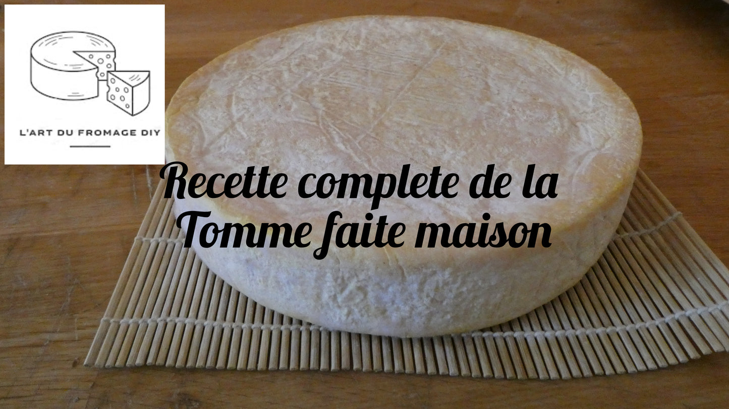 PDF complet - Recette de la Tomme à la maison